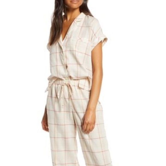 Madewell Other - Madewell woven sleep set in fine plaid new